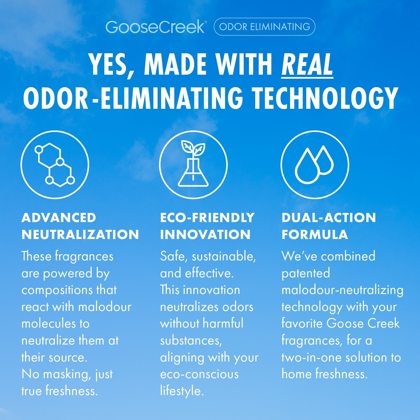 Lavender Vanilla Odor Eliminating 3-Wick Candle