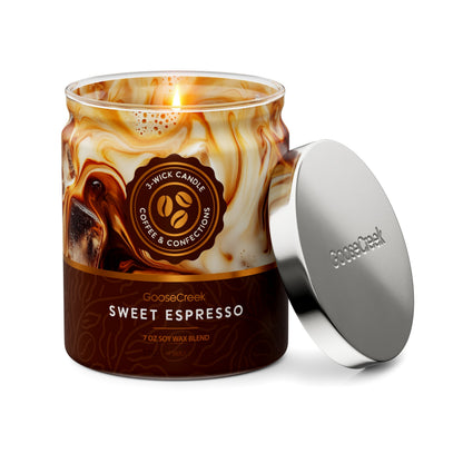 Sweet Espresso 7oz Single Wick Candle